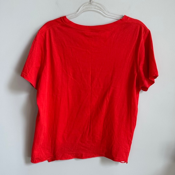 Saint Laurent Orange Short Sleeve Tee - Picture 5 of 6